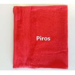 Piros törölköző :70 cm x 130 cm 100% Pamut!