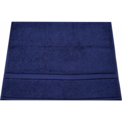 Sötétkék törölköző: 50 cm x 100 cm 100% Pamut!